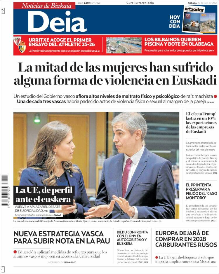 Portada de Deia (España)