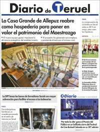 Portada de Diario de Teruel (España)