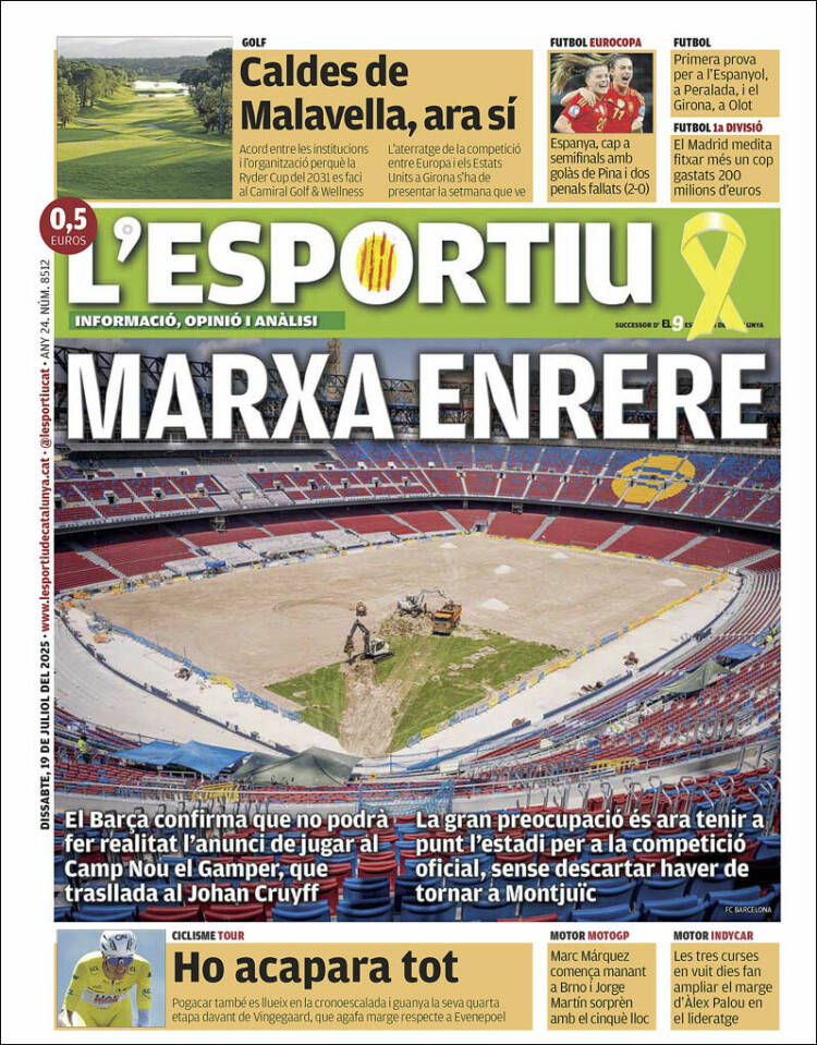 Portada de L'Esportiu (España)