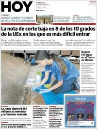 Portada de Hoy - Badajoz (España)