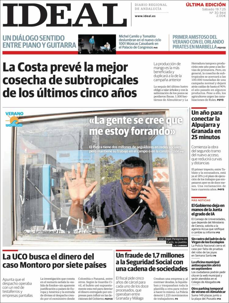 Portada de Ideal (España)