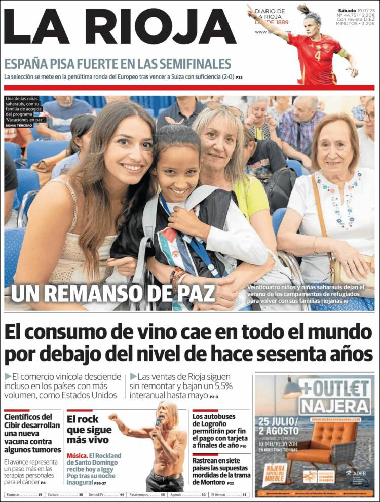 Portada de La Rioja (España)
