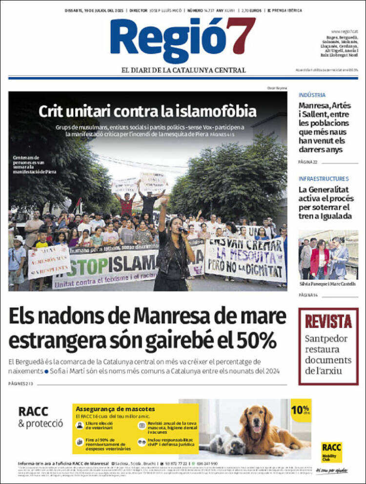 Portada de Regio7 (España)