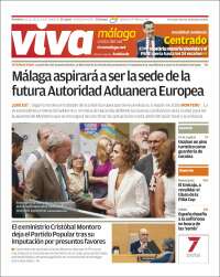 Portada de Viva Málaga (España)