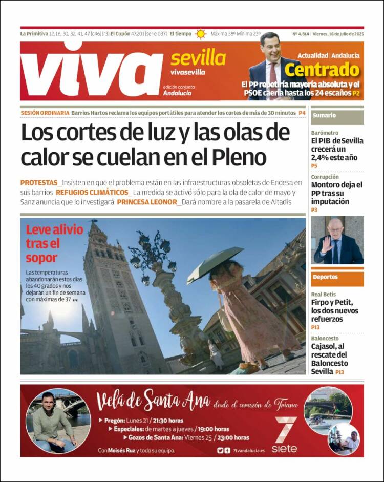 Portada de Viva Sevilla (España)