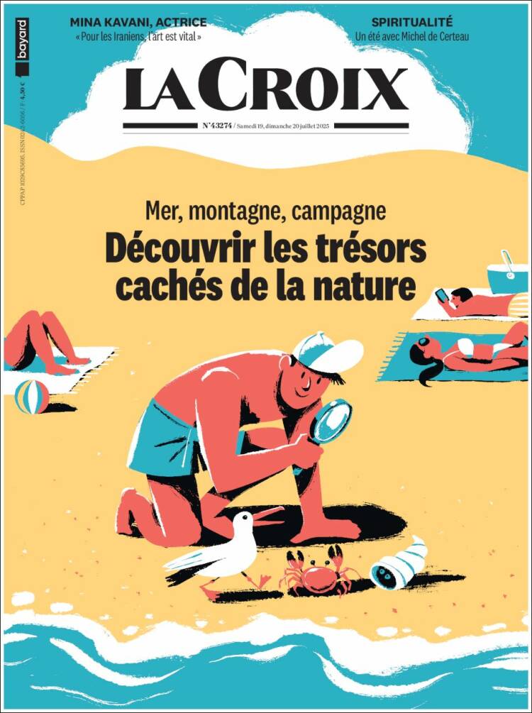 Portada de La Croix (Francia)