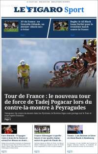 Portada de Le Figaro Sport (France)
