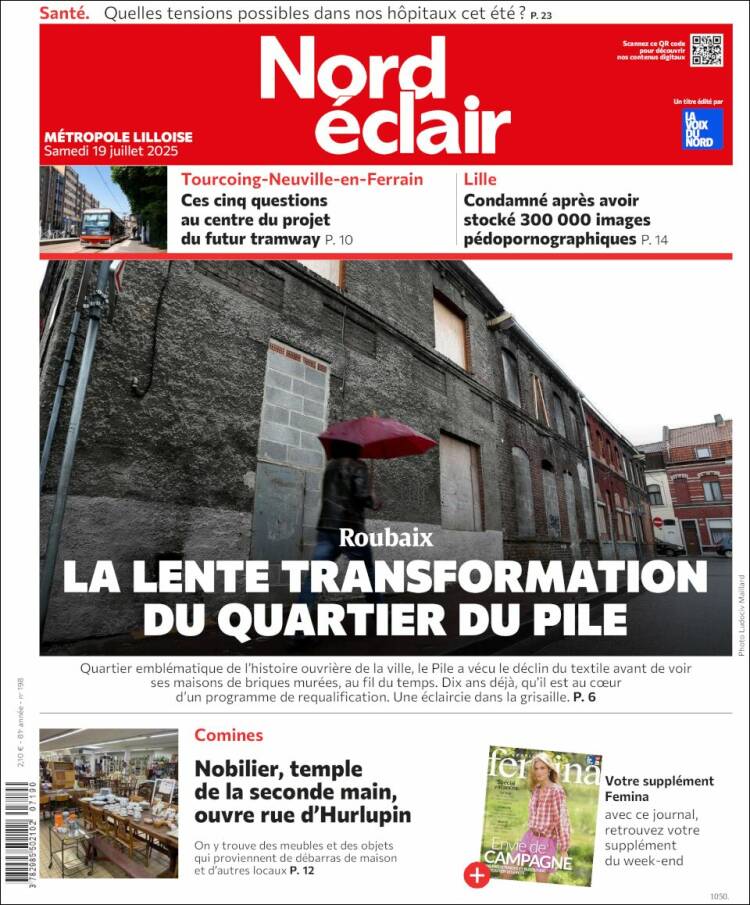 Portada de Nord Éclair (Francia)