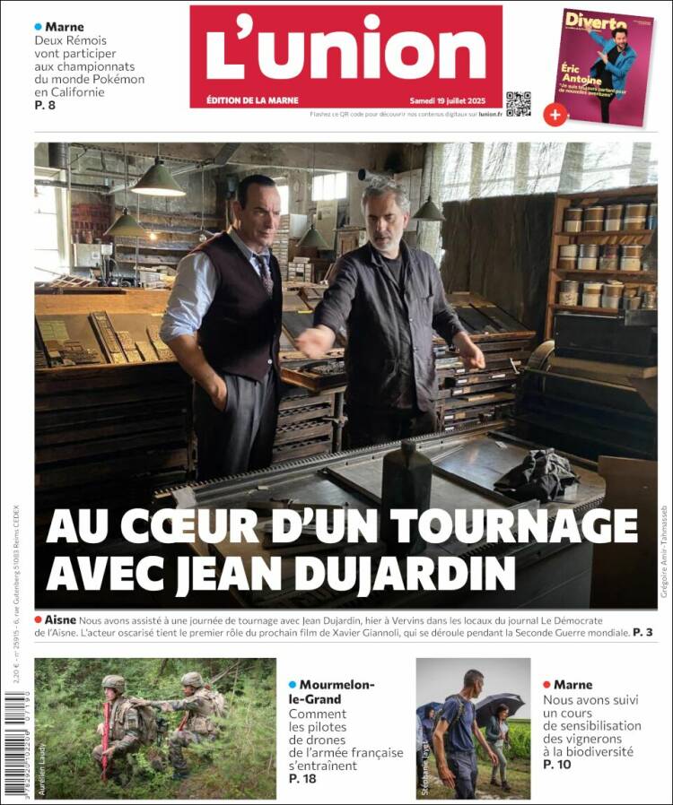 Portada de L'Union (Francia)