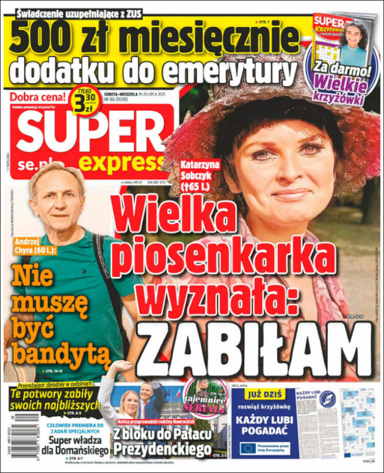 Portada de Super Express (Polonia)