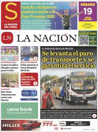 Portada de La Nación (Paraguay)