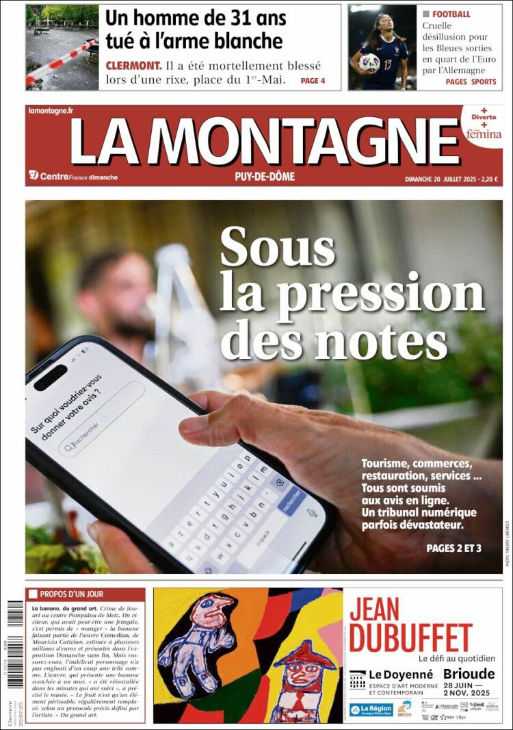 Portada de La Montagne (France)