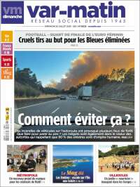 Portada de Var-Matin (Francia)