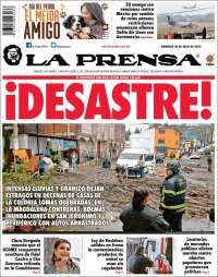 Portada de La Prensa (México)