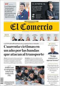 Portada de El Comercio (Perú)