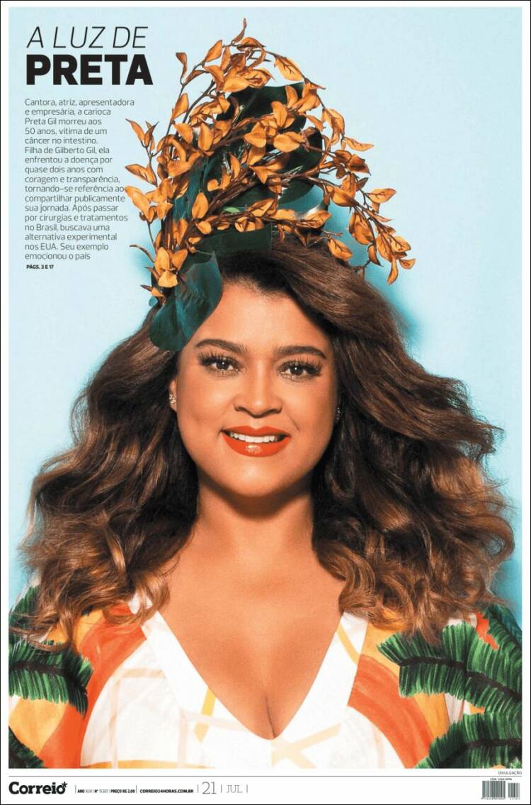 Portada de Correio* (Brasil)