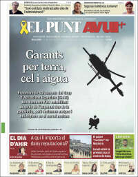 Portada de El Punt Avui - Girona (España)
