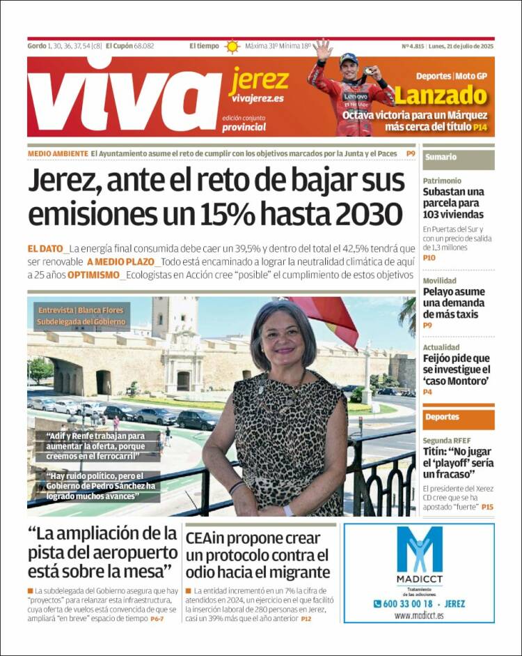 Portada de Información - Jerez (España)