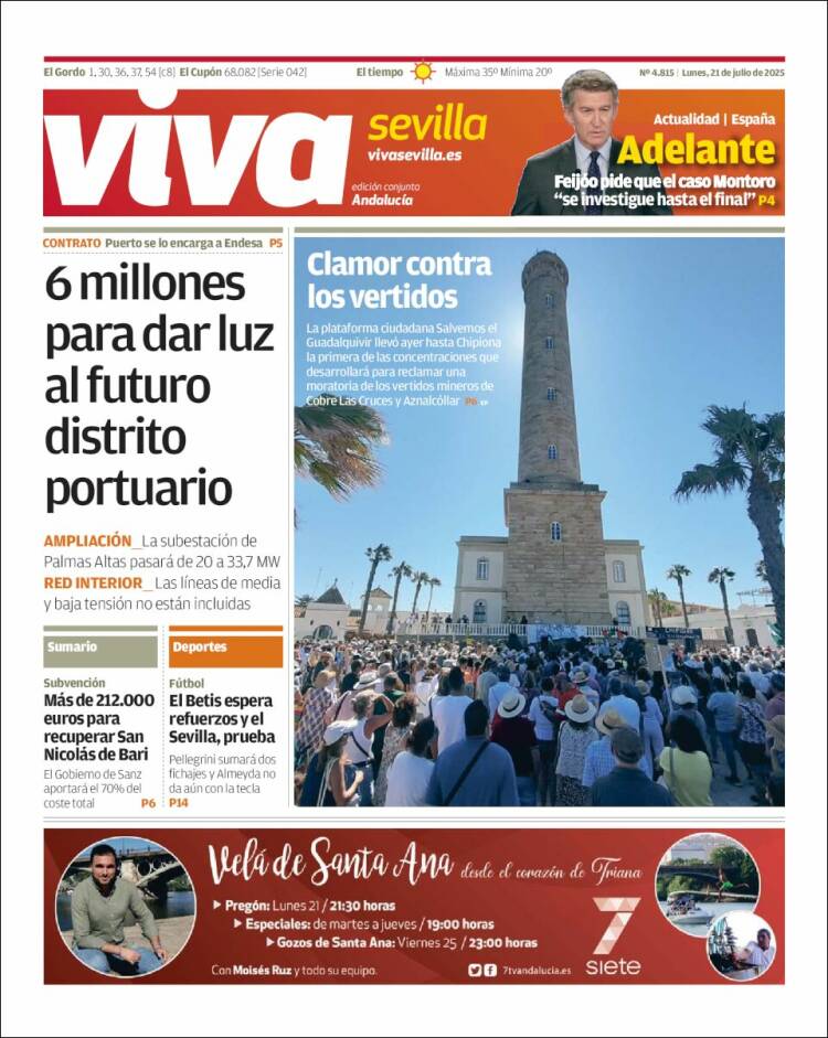 Portada de Viva Sevilla (Spain)