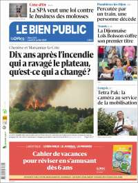 Portada de Le Bien Public (Francia)