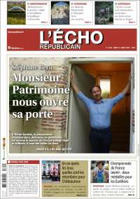 Portada de L'Echo Républicain (Francia)