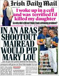 Portada de Irish Daily Mail (Irlanda)