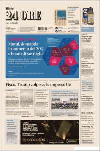 Portada de Il Sole 24 ORE (Italy)