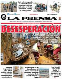 Portada de La Prensa (México)