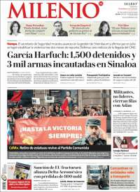Portada de Milenio (México)