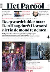 Portada de Het Parool (Países Bajos)