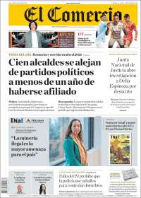 Portada de El Comercio (Perú)