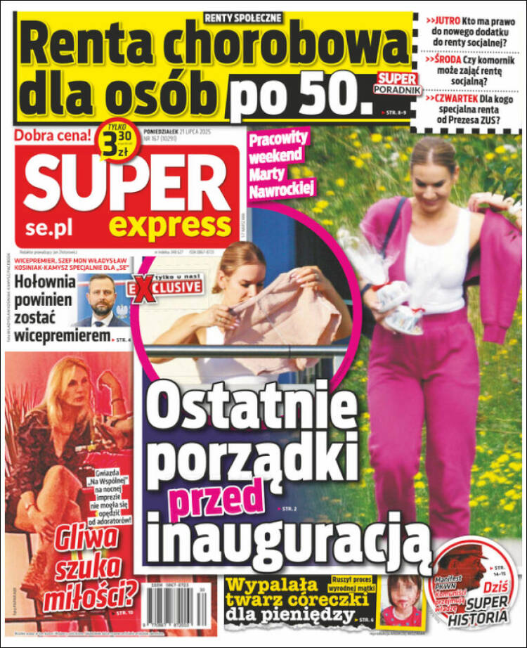 Portada de Super Express (Polonia)