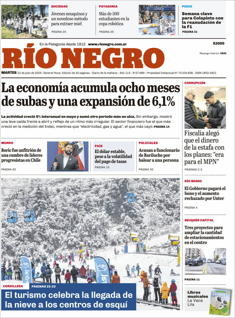 Portada de Rio Negro (Argentina)