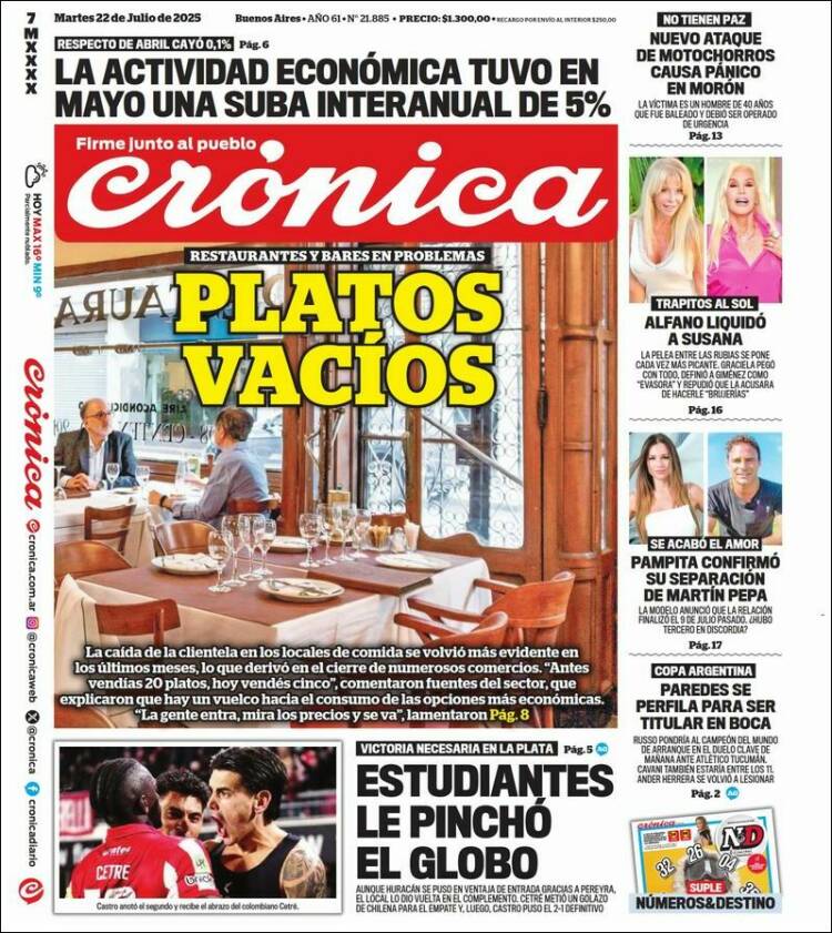 Portada de La Voz del Chaco (Argentina)