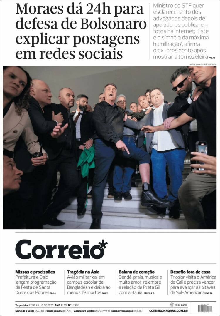 Portada de Correio* (Brasil)