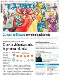 Portada de La Patria (Colombia)