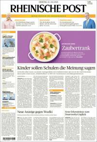 Portada de Rheinische Post (Alemania)