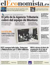 Portada de El Economista (Spain)