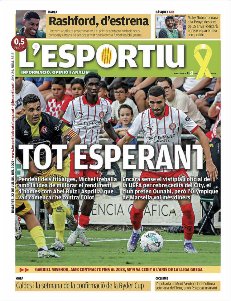 Portada de L'Esportiu : Girona (España)