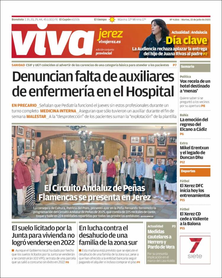 Portada de Información - Jerez (España)