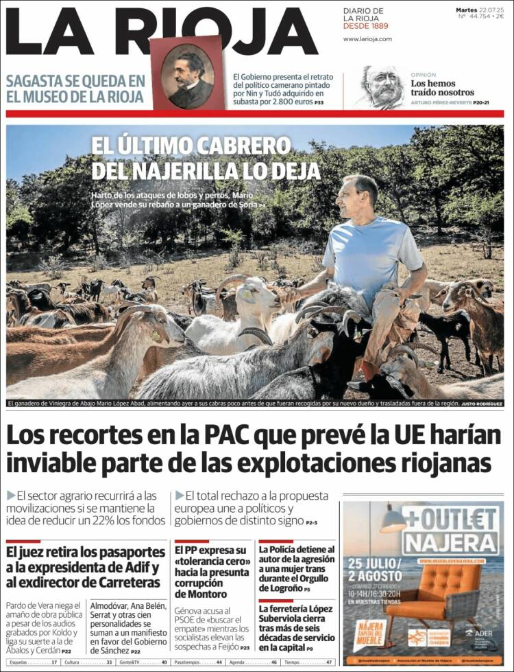 Portada de La Rioja (España)