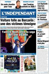 Portada de Le Indépendant (Francia)