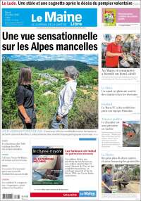 Portada de Le Maine Libre (Francia)