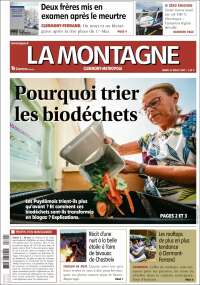 Portada de La Montagne (Francia)