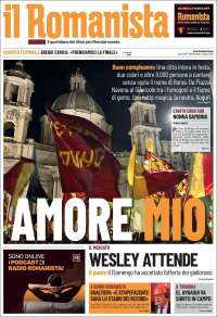 Portada de Romanista (Italia)