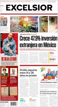 Portada de Excelsior (México)