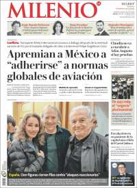 Portada de Milenio (México)