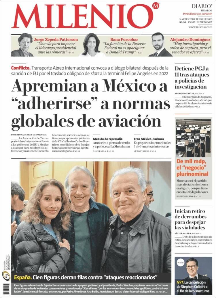 Portada de Milenio de Hidalgo (México)