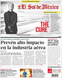 Portada de El Sol de México (México)