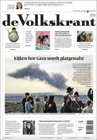 Portada de De Volkskrant (Países Bajos)